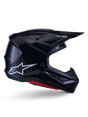 Alpinestars S-M7 Crosshelm Zwart, productfoto 1