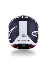 Alpinestars S-M7 Dasher Crosshelm Zwart en wit, productfoto 4