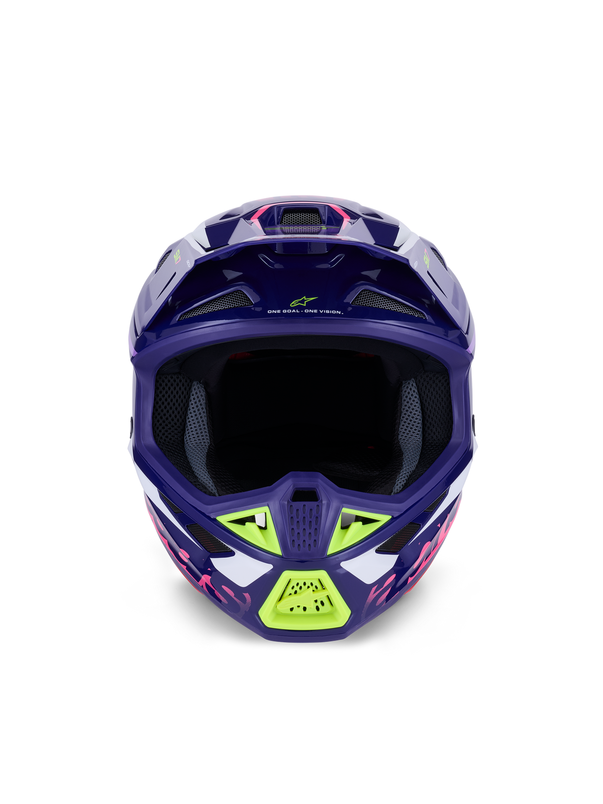 Alpinestars S-M7 Deed Crosshelm Paars en roze, productfoto 2