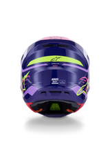 Alpinestars S-M7 Deed Crosshelm Paars en roze, productfoto 4