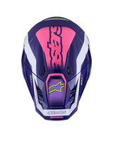 Alpinestars S-M7 Deed Crosshelm Paars en roze, productfoto 7