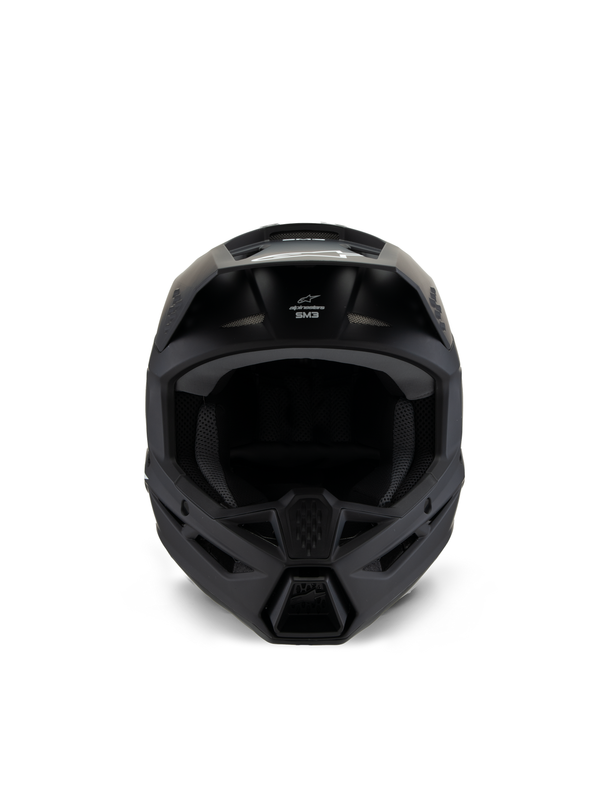 Alpinestars SM3 Youth Crosshelm Junior Zwart, productfoto 2