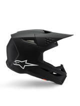 Alpinestars SM3 Youth Crosshelm Junior Zwart, productfoto 1