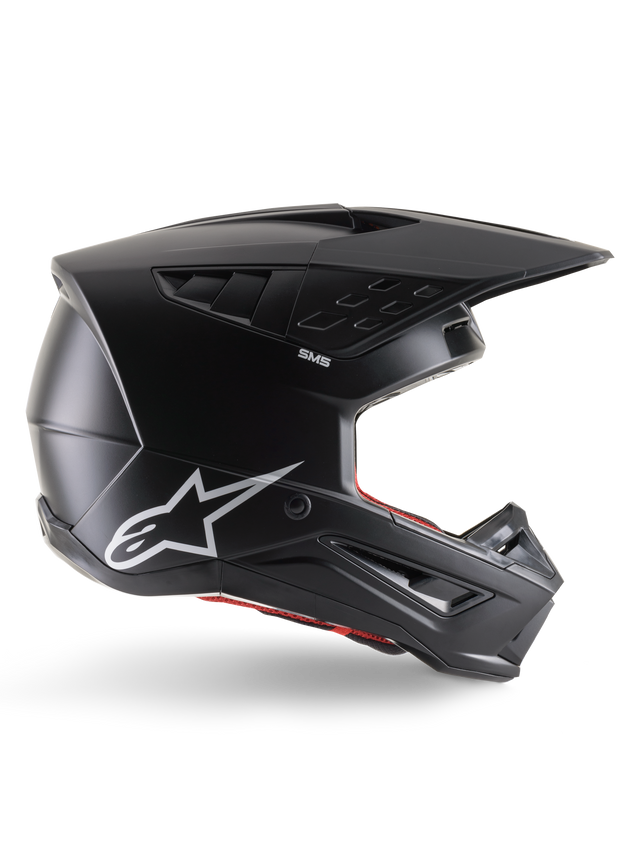 Alpinestars S-M5 Crosshelm Zwart, productfoto 1