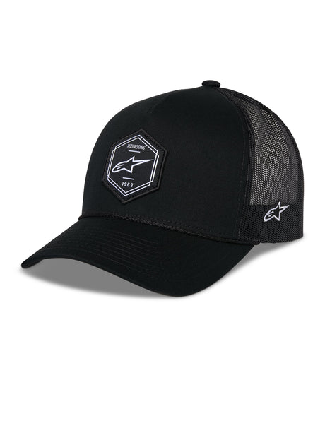 Alpinestars Hexeon Trucker Snapback Pet Zwart, productfoto 1