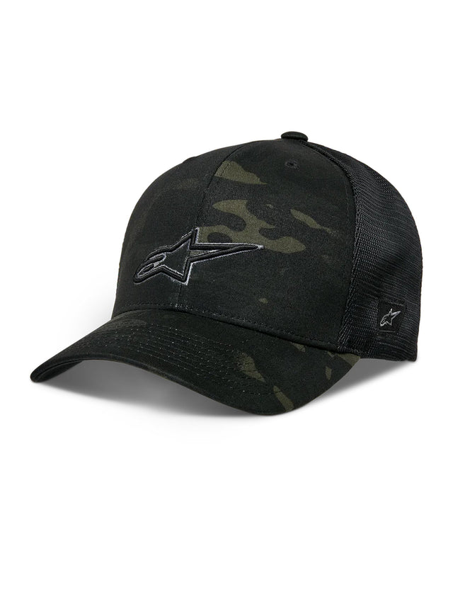 Alpinestars Recon Camo Trucker Pet Zwart en camouflage, productfoto 1