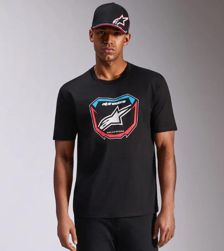 Alpinestars Plate T-shirt Zwart, productfoto 1