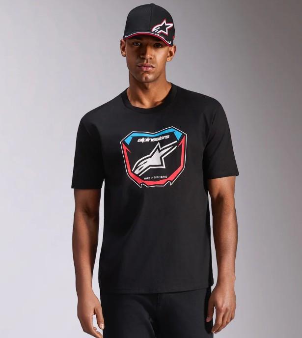Alpinestars Plate T-shirt Zwart, productfoto 1