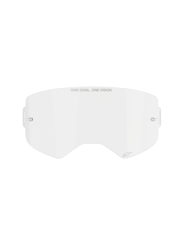 Alpinestars Supertech Lens Crossbril Transparant, productfoto 1