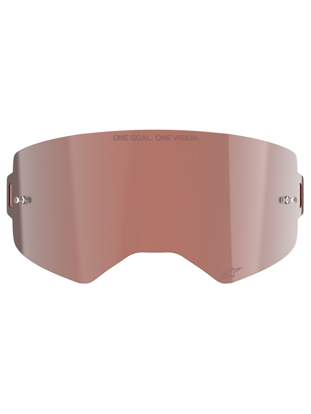 Alpinestars Supertech Mirror Lens Crossbril Zilver, productfoto 1