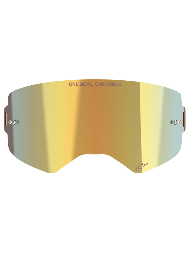 Alpinestars Supertech Mirror Lens Crossbril Goud, productfoto 1