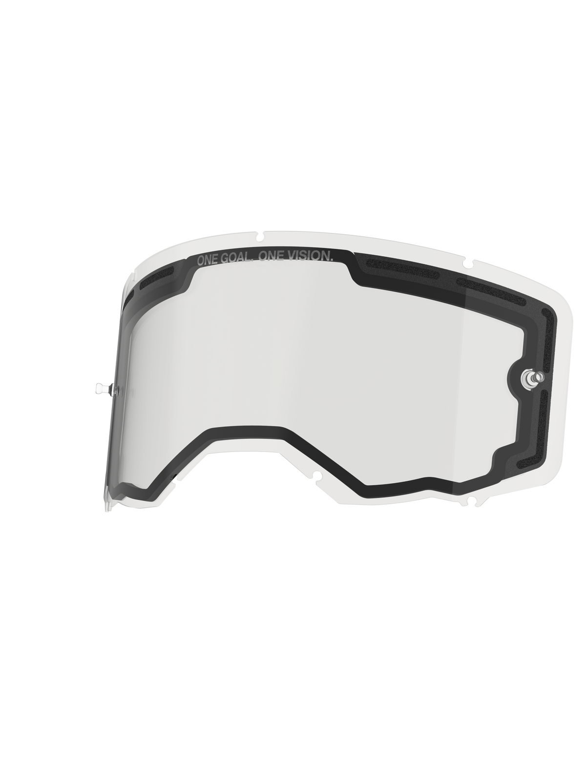 Alpinestars Vision 8.5 3 Double Pane Lens Crossbril Transparant, productfoto 2