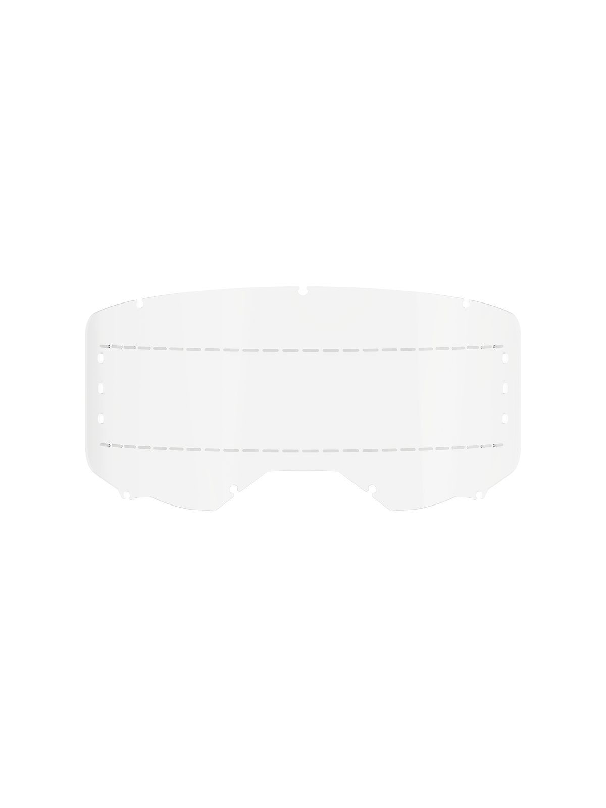 Alpinestars Vision 8.5 3 Roll Off Lens Crossbril Transparant, productfoto 1