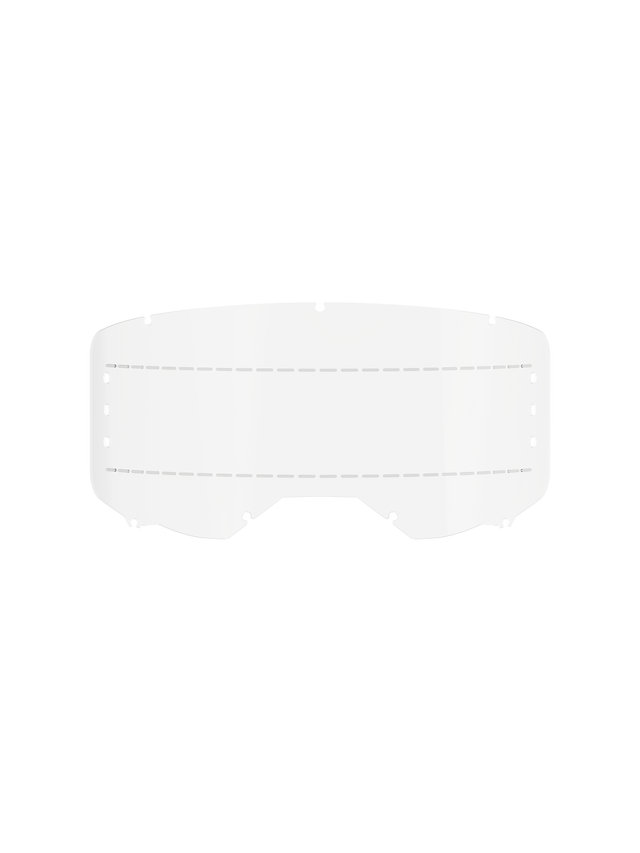 Alpinestars Vision 8.5 3 Roll Off Lens Crossbril Transparant, productfoto 1
