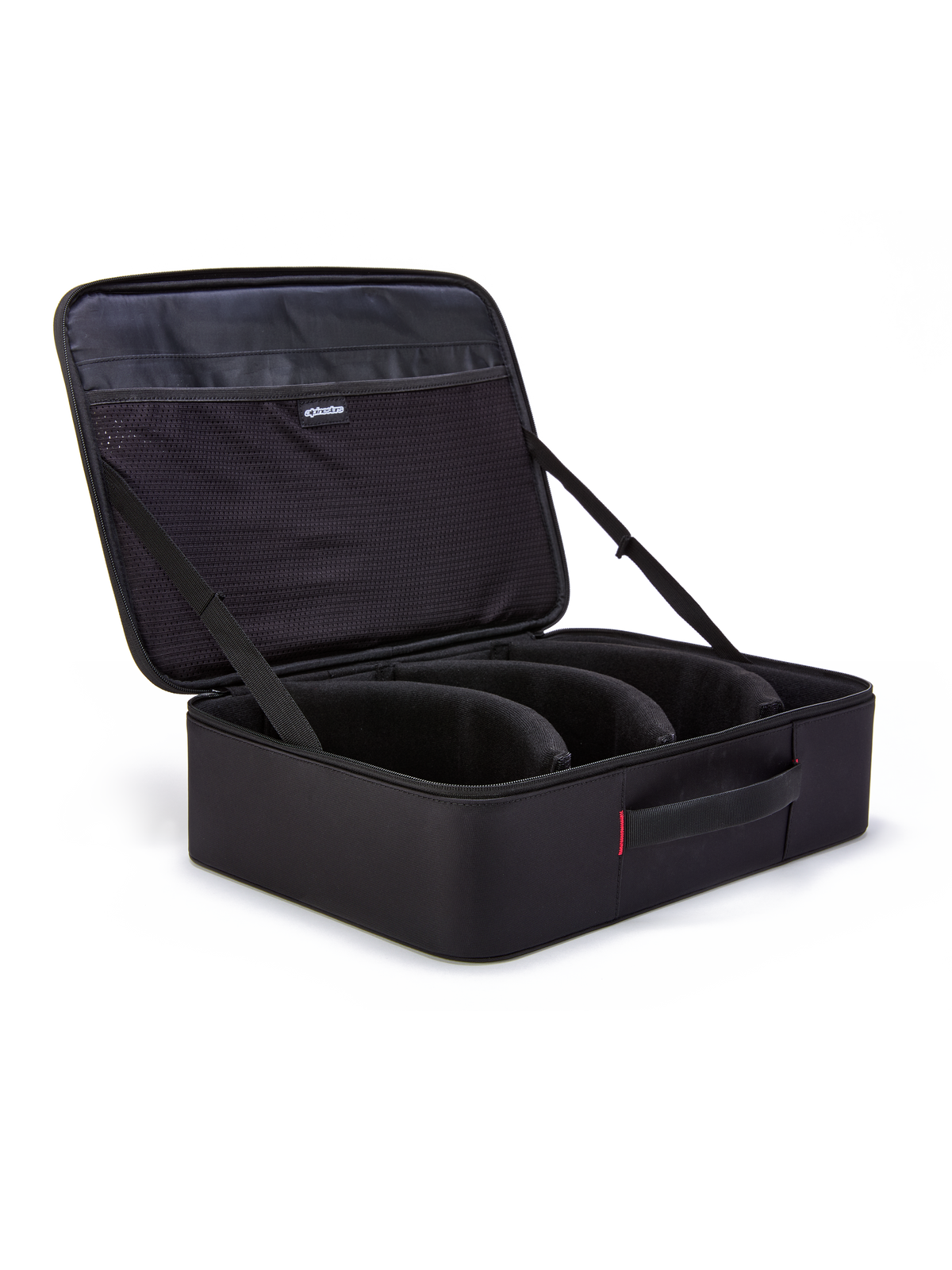 Alpinestars Supertech Vision Case Lens Crossbril Zwart, productfoto 2
