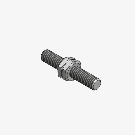 Bonamici Iron RH threaded rod - AC01_DX