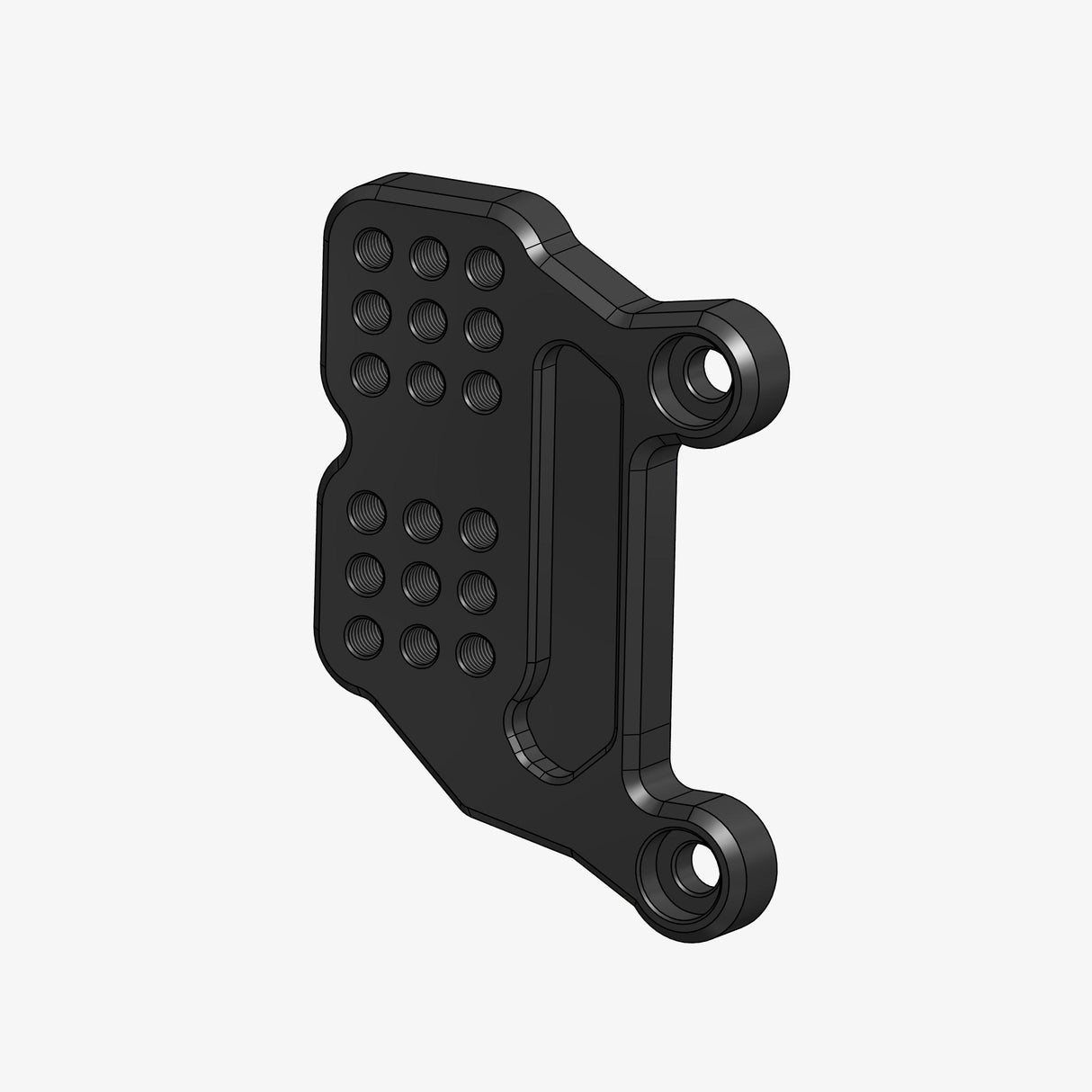 Aluminum back plate for Y001 - Y002 - Y002R - right side