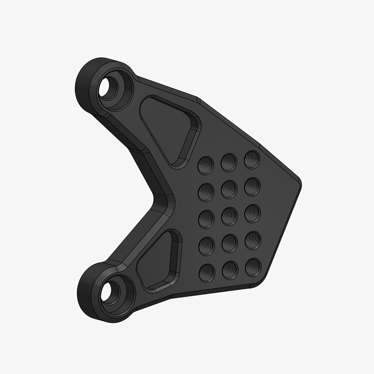Aluminum back plate for K012 - K015