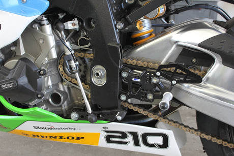 PP Tuning Rearset / Remschakelset BMW S1000RR (2009-2014) – RACE CONCEPT – Reverse Shift / 5400