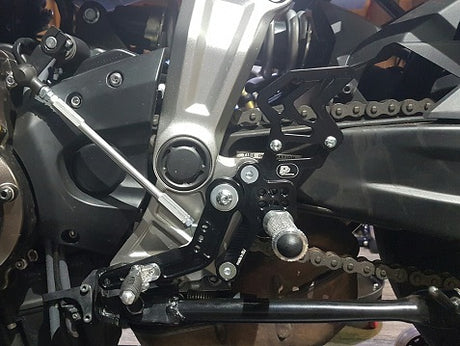 PP Tuning Rearset / Remschakelset Yamaha MT07/MotoCage/Tracer (2014-) – RACE CONCEPT / 689