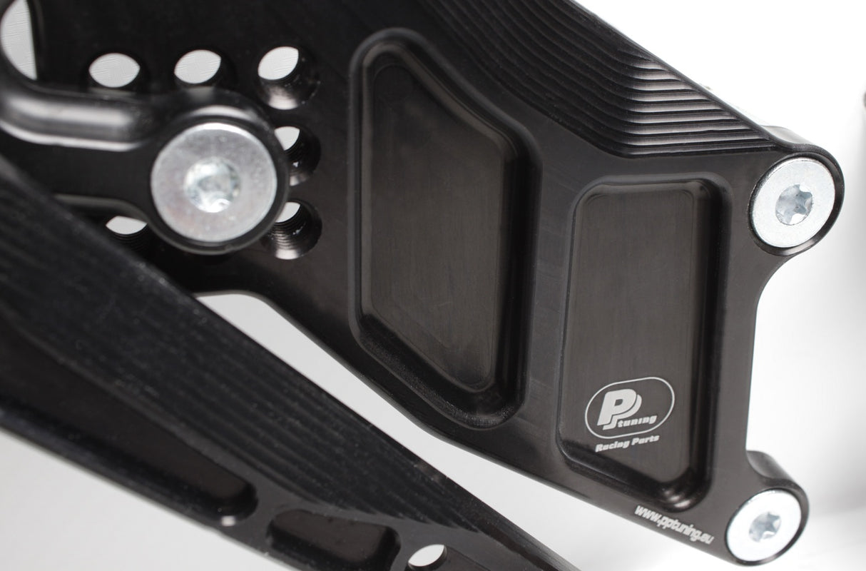 PP Tuning Rearset / Remschakelset Yamaha YZF R3 (2015 - ), R25/MT03/MT25 – RACE CONCEPT – Full Race Version / 690