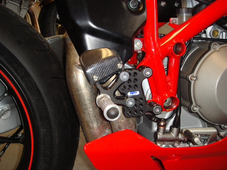 PP Tuning Rearset / Remschakelset Ducati 1098, 1198, 848, (2007-2011) – RACE CONCEPT / 537