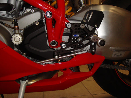 PP Tuning Rearset / Remschakelset Ducati 1098, 1198, 848, (2007-2011) – RACE CONCEPT / 537