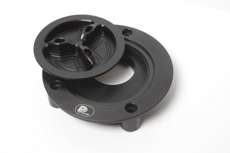 PP Tuning Fuel Cap / Tankdop – Tankdop met schroefdraad – Kawasaki Ninja ZX-10R (2004–2005) / 302C – Zwart