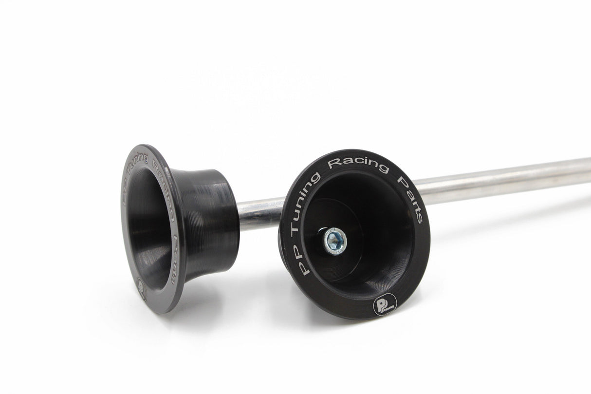 PP Tuning Axle Sliders 3321 / Asbeschermers Honda CB 1000R Neo (2018 -) – Voor – Zwart