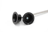PP Tuning Axle Sliders 3327 + 3328 / Asbeschermers Aprilia RS 660 / Tuono 660 (2021-2025) – Voor – Zwart