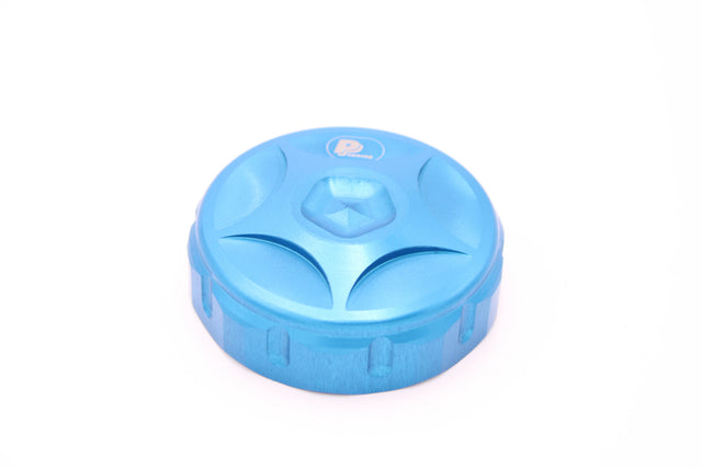 PP Tuning Brake / Oil Cap / Reservoirdop – Caps for fluid tank M52 x 4  (inner diameter 49 mm) – Blauw