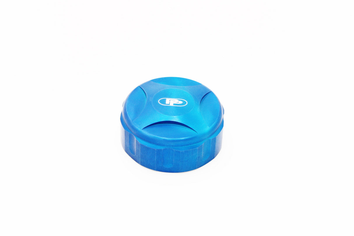 PP Tuning Brake / Oil Cap / Reservoirdop – Caps for fluid tank M33 x 4  (inner diameter 30 mm) – Blauw