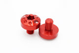 PP Tuning Accessory / Onderdeel – Central bolt kit for rear set DUCATI – Rood