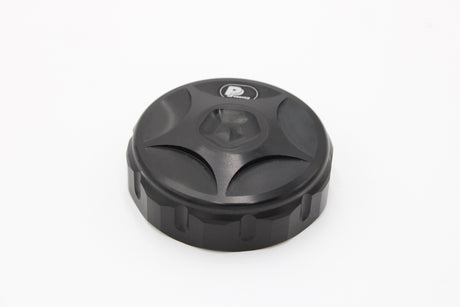 PP Tuning Brake / Oil Cap / Reservoirdop – Caps for fluid tank M38 x 4  (inner diameter 34,5 mm) – Zwart