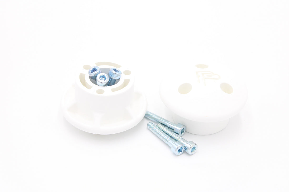 PP Tuning Spare Part / Reserveonderdeel – Crash Bobbins – Wit