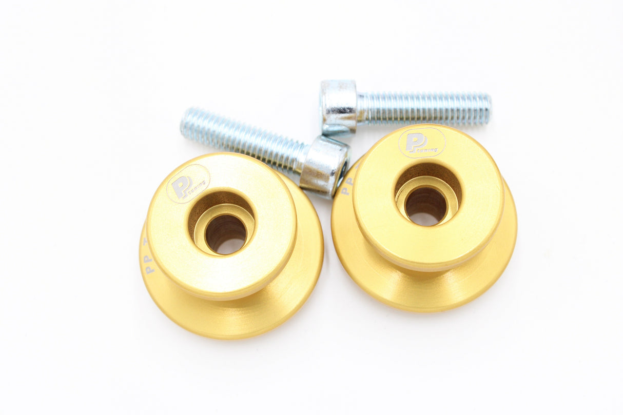 PP Tuning Race Stand Stoppers / Paddockstand Bobbins – M8 – Goud