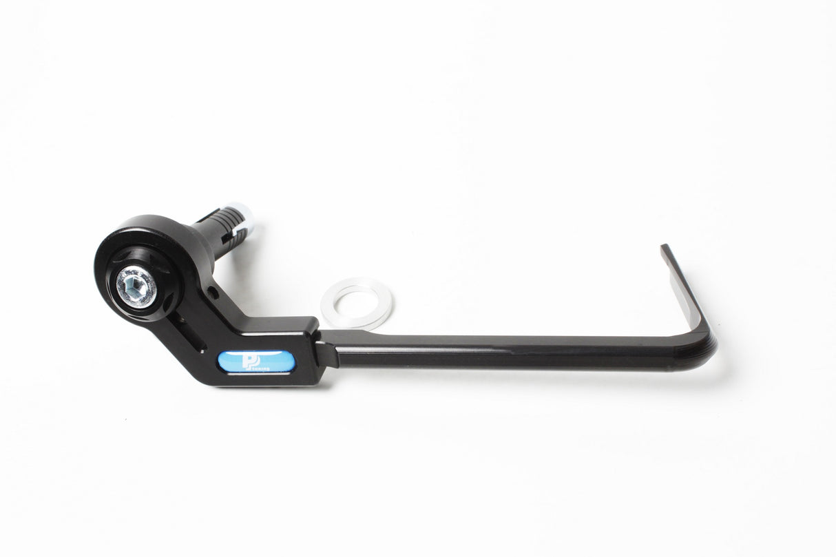 PP Tuning Lever Protectors (Rem- en Koppelingsbeschermers) – Rem · Verstelbaar · Racing Design 2 – 18–20 mm – Zwart