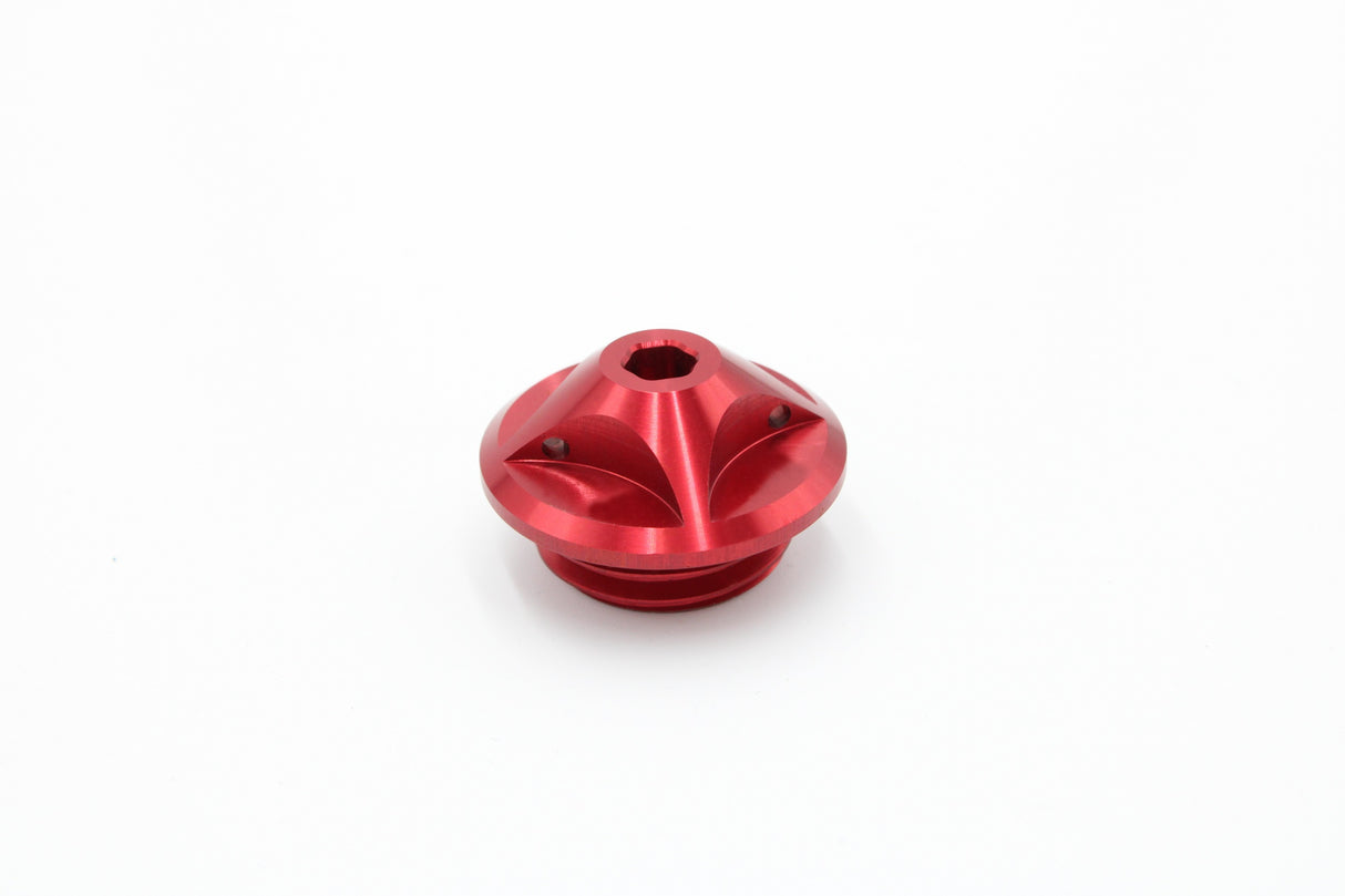 PP Tuning Brake / Oil Cap / Reservoirdop – Oil filler caps M30 x 1,5 – Rood