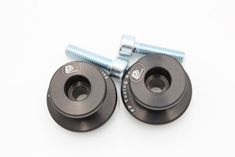 PP Tuning Race Stand Stoppers / Paddockstand Bobbins – M8 – Zwart
