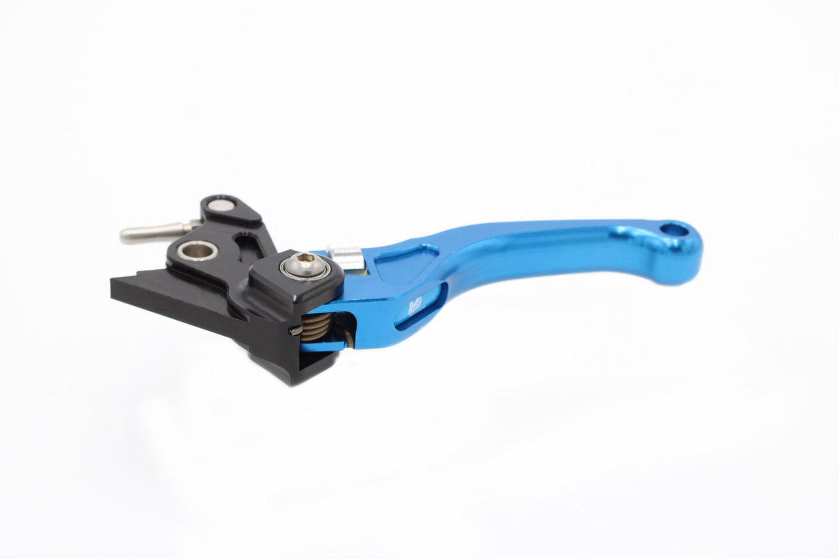 PP Tuning Clutch Lever 2027 / Koppelingshendel Aprilia RSV 1000 TUONO (2002–2005) – 150 mm – Blauw