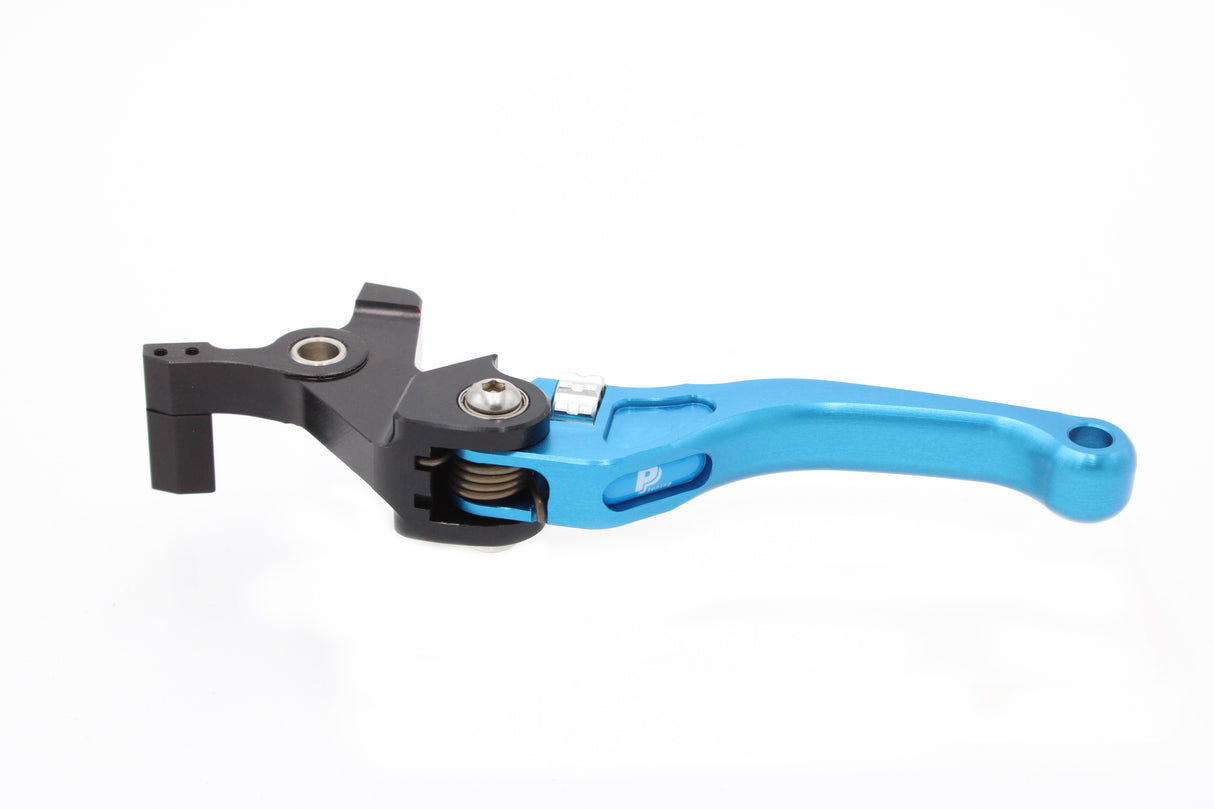 PP Tuning Clutch Lever 2032L / Koppelingshendel Yamaha T-Max 500 / T-Max 530 (2008–2014) – 150 mm – Blauw