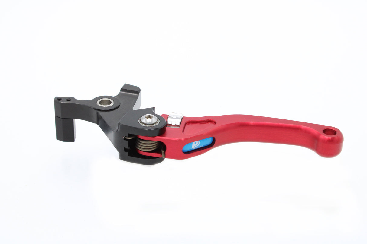 PP Tuning Clutch Lever 2032L / Koppelingshendel Yamaha T-Max 500 / T-Max 530 (2008–2014) – 150 mm – Rood