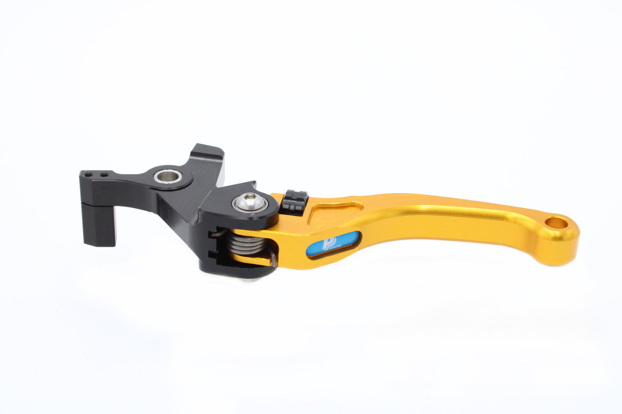 PP Tuning Clutch Lever 2032L / Koppelingshendel Yamaha T-Max 500 / T-Max 530 (2008–2014) – 150 mm – Goud
