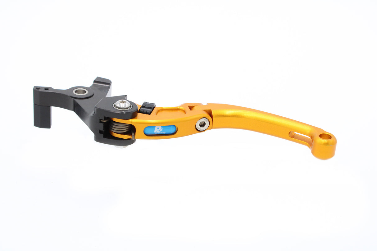 PP Tuning Clutch Lever 2032L / Koppelingshendel Yamaha T-Max 500 / T-Max 530 (2008–2014) – 170 mm – Goud