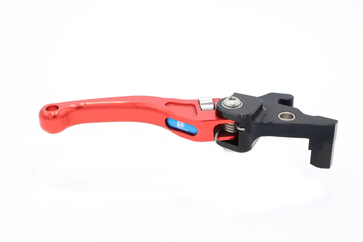 PP Tuning Brake Lever 2039 / Remhendel Yamaha R3 (2015–heden) – 150 mm – Rood