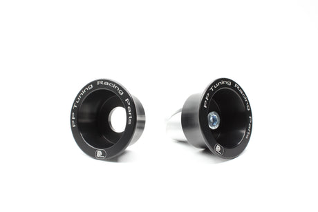PP Tuning Axle Sliders 3330 + 3331 / Asbeschermers Honda CBR 600RR (2024-2025) – Voor – Zwart
