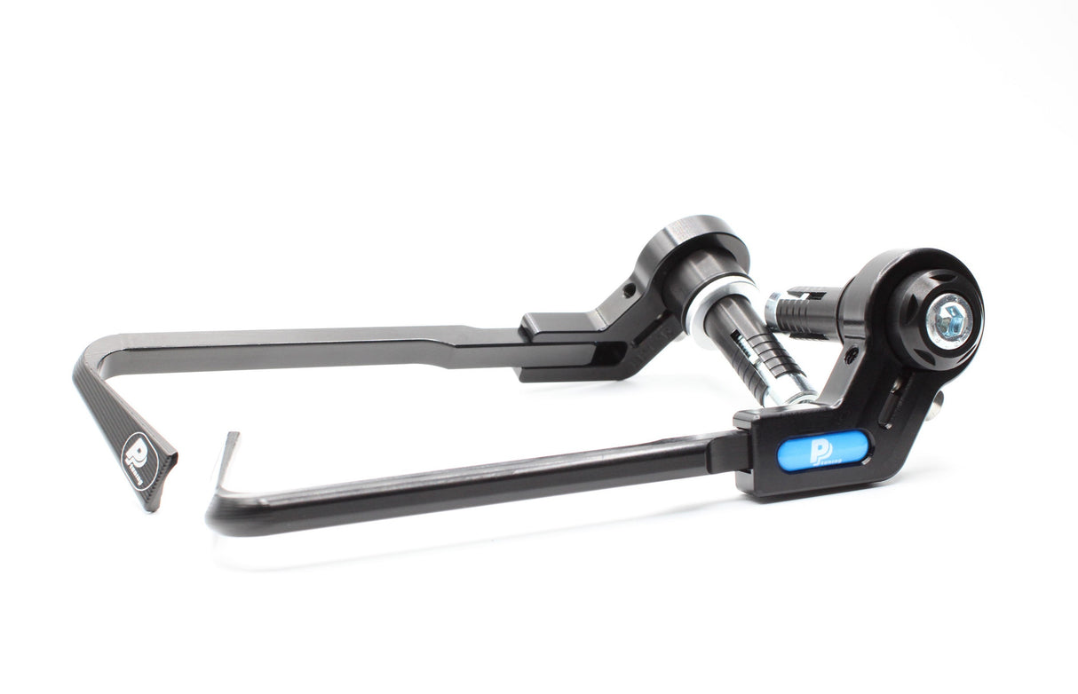 PP Tuning Lever Protector Sets (Rem- en Koppelingsbeschermersets) – Vast · Racing Design 2 – 13,8–16 mm – Zwart