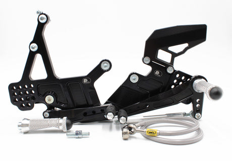 PP Tuning Rearset / Remschakelset Kawasaki Ninja 400 (2018-) GP track version – RACE CONCEPT / 651