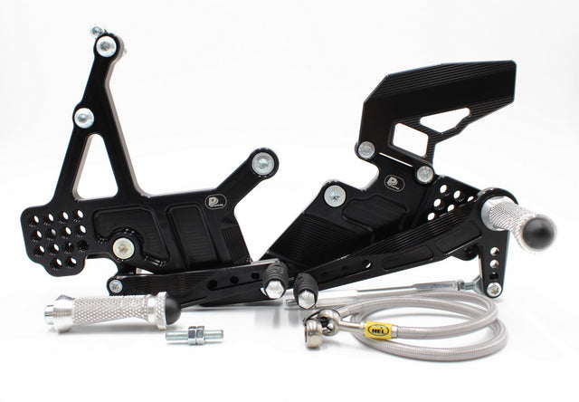 PP Tuning Rearset / Remschakelset Kawasaki Ninja 400 (2018-) GP track version – RACE CONCEPT / 651