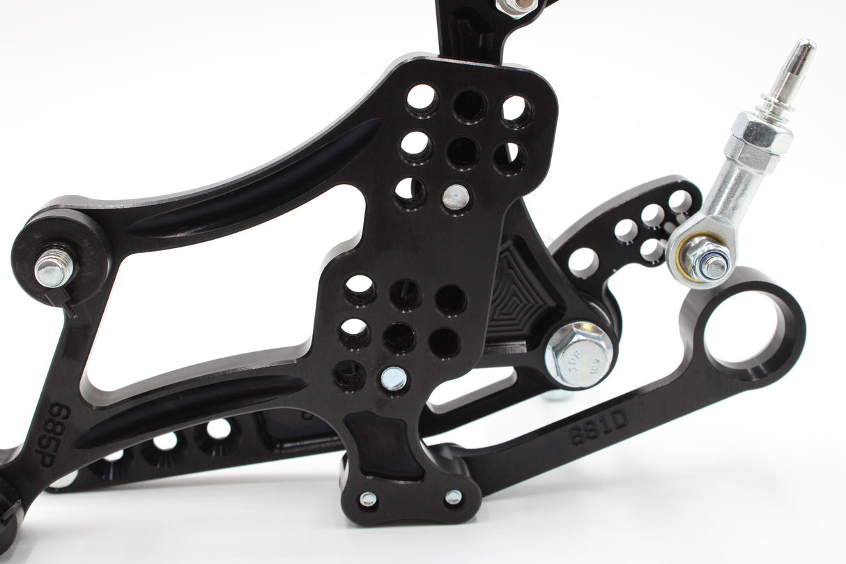 PP Tuning Rearset / Remschakelset Yamaha YZF 125R (2008-2017) – RACE CONCEPT / 685